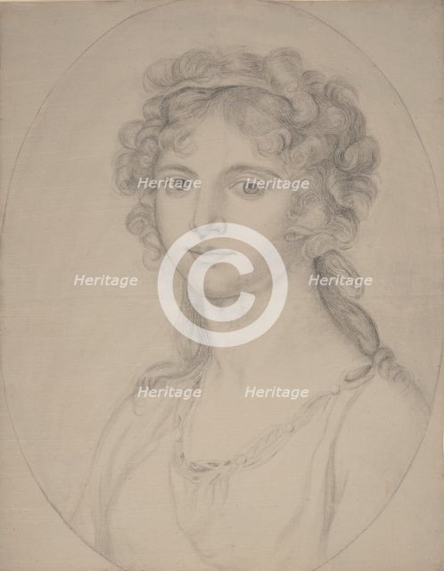 Portrait of Anna Jadwiga Zamoyska, 1791. Creator: Angelica Kauffman.