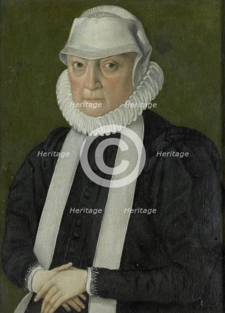 Portrait of Anna Jagiellon (1523-1596), queen of Poland, 1570-1580.