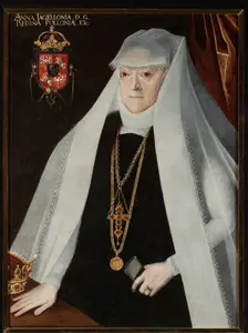Portrait of Anna Jagiellon (1523-1596), queen of Poland, before 1596
