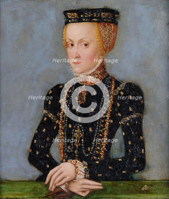 Portrait of Anna Jagiellon (1523-1596), Queen of Poland, c. 1565.