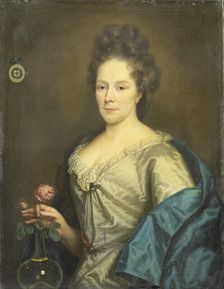 Portrait of Anna Maria van Hogendorp (1655-1727). Second Wife of François Leydecker, c.1690. Creator: Anon