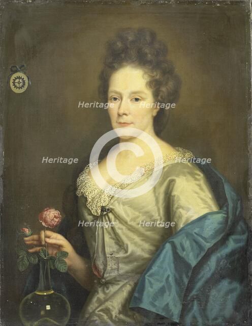 Portrait of Anna Maria van Hogendorp (1655-1727). Second Wife of François Leydecker, c.1690. Creator: Anon.