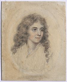Portrait of Anna Maria Woolf, née Smart, c. 1785. Creator: John I Smart (British, 1741-1811)