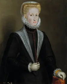 Portrait of Anna of Austria (1549-1580), 1573. Creator: Sofonisba Anguissola