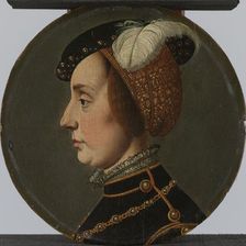 Portrait of Anna of Lorraine, Consort of René de Chalon, Prince of Orange, after 1542. Creator: Unknown