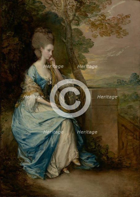 Portrait of Anne, Countess of Chesterfield, 1777-1778. Creator: Thomas Gainsborough.