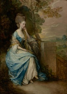 Portrait of Anne, Countess of Chesterfield, 1777-1778. Creator: Thomas Gainsborough