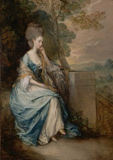 Portrait of Anne, Countess of Chesterfield, 1778. Artist: Gainsborough, Thomas (1727-1788)