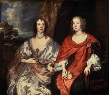 Portrait of Anne Dalkeith, and Anne Kirke 1630s. Artist: Anthony van Dyck
