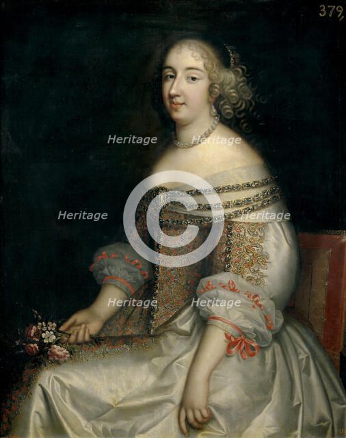 Portrait of Anne Marie Louise d'Orléans (1627-1693), Duchess of Montpensier, 1655.