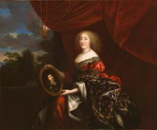 Portrait of Anne Marie Louise d'Orléans (1627-1693), Duchess of Montpensier. Creator: Mignard, Pierre (1612-1695)