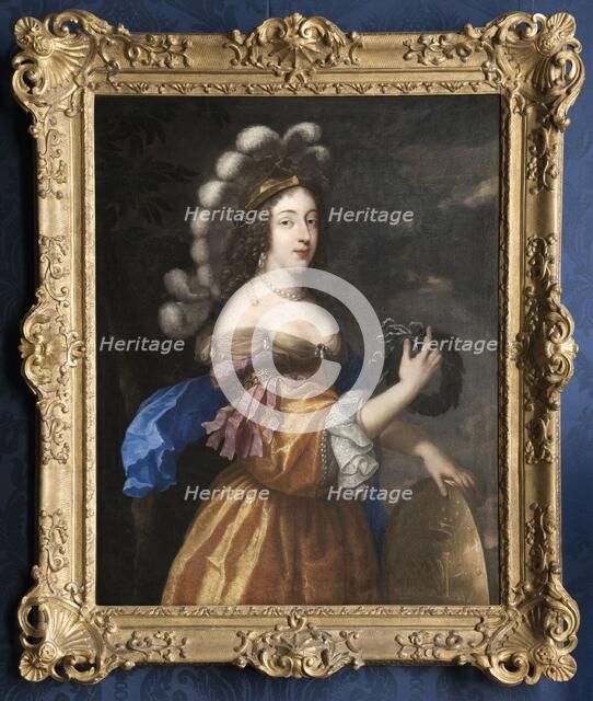 Portrait of Anne-Marie-Louise d'Orléans, Duchess of Montpensier...Grande Mademoiselle, c1627-1693. Creator: Unknown.