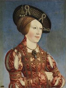 Portrait of Anne of Hungary and Bohemia, 1519. Creator: Hans Maler