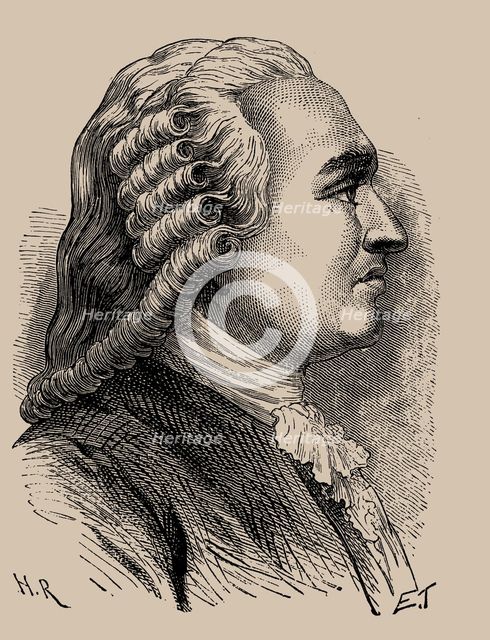 Portrait of Anne Robert Jacques Turgot, baron de l'Aulne (1727-1781) , 1889.