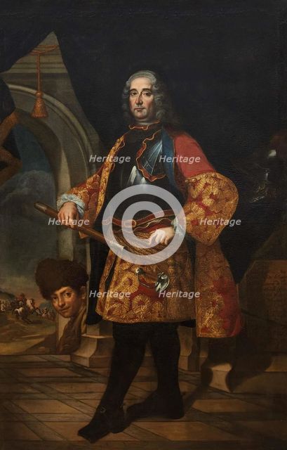 Portrait of Annibale Visconti (1660-1747), Early 18th cen. Creator: Fra Galgario (Giuseppe Vittore Ghislandi) (1655-1743).