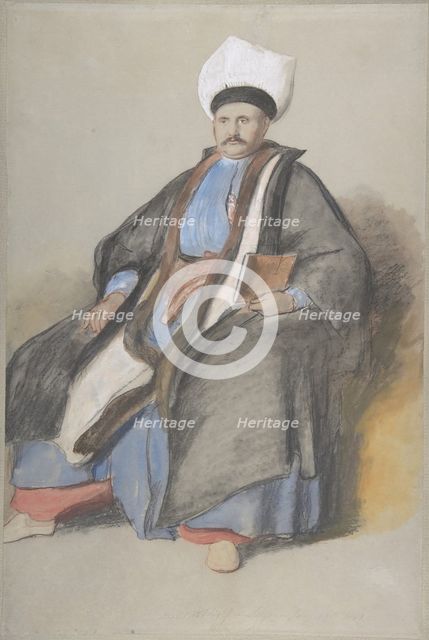 Portrait of Abram Jacob Messir, 1841. Creator: David Wilkie.