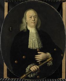 Portrait of Abraham van Riebeeck (1653-1713), c.1700. Creator: Anon