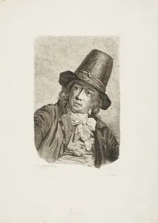 Portrait of Abraham Bosse, n.d. Creator: Anton Graff