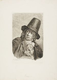 Portrait of Abraham Bosse, n.d. Creator: Anton Graff