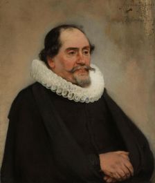 Portrait of Abraham de Potter, Amsterdam Silk Merchant, 1649. Creator: Carel Fabritius
