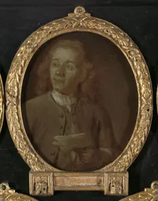 Portrait of Abraham Haen the Younger, Draftsman, Etcher and Poet in Amsterdam, 1732-1771. Creator: Jan Maurits Quinkhard
