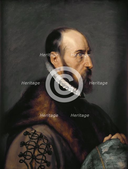 Portrait of Abraham Ortelius (1527-1598), 1633. Creator: Rubens, Pieter Paul (1577-1640).