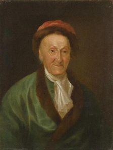 Portrait of Abraham Pavlovich Veselovsky (1685-1783), 1780s. Creator: Anonymous