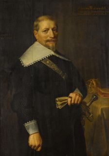 Portrait of Adam van Westerwolt (1580-1639), 1636. Creator: Anon