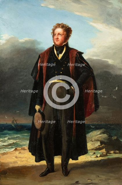 Portrait of Adam Elmore, 1821. Creator: Géricault, Théodore (1791-1824).