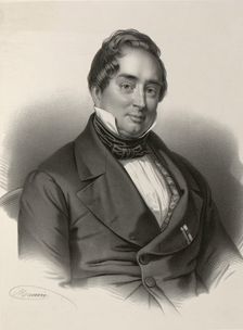Portrait of Adam Gottlob Oehlenschläger (1779-1850), 1830-1840s