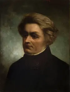Portrait of Adam Mickiewicz, 1882. Creator: Tytus Maleszewski
