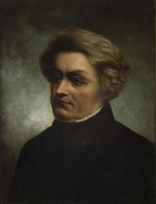Portrait of Adam Mickiewicz, 1882. Creator: Tytus Maleszewski