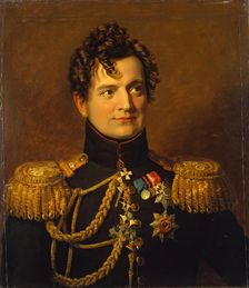 Portrait of Adam P. Ozharovsky (1776-1855), 1822. Creators: George Dawe, Workshop of George Dawe
