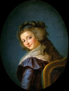 Portrait of Adélaïde de la Briche (1755-1844), 1790. Creator: Vigée Le Brun, Louise Élisabeth (1755-1842)
