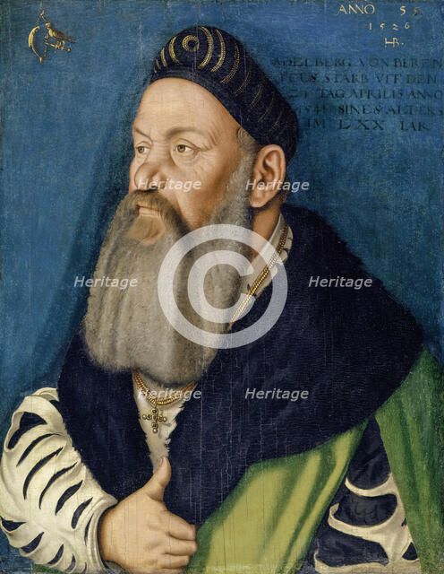 Portrait of Adelberg III of Bärenfels , 1526. Creator: Baldung (Baldung Grien), Hans (1484-1545).