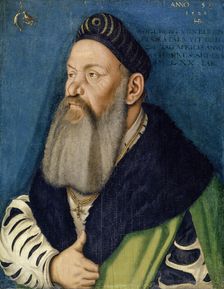 Portrait of Adelberg III of Bärenfels , 1526. Creator: Baldung (Baldung Grien), Hans (1484-1545)