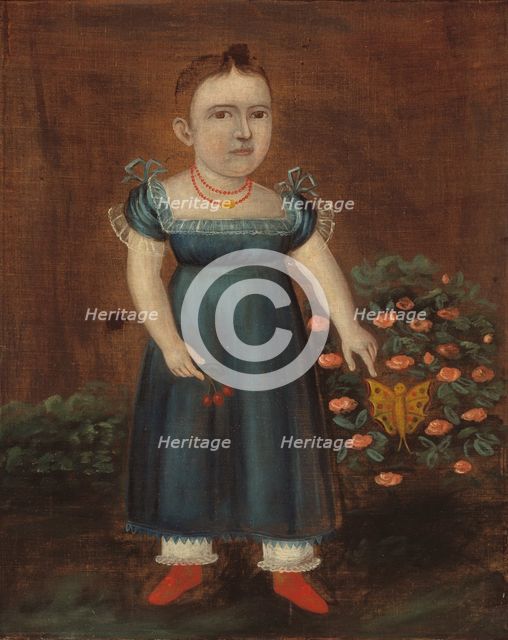Portrait of Adelia Ellender, ca. 1803-1805. Creator: Joshua Johnson.
