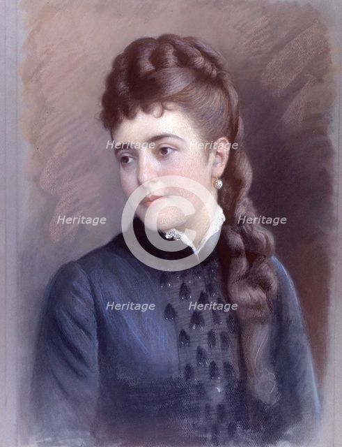 Portrait of Adelina Patti (1843-1919), 1863.