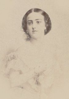 Portrait of Adelina Patti (1843-1919), 1865