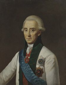 Portrait of Admiral Vasily Chichagov (1726-1809) . Creator: Anonymous