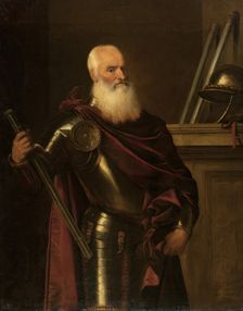 Portrait of Admiral Vincenzo Capello, 1575. Creator: Workshop of Titian