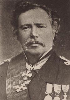 Portrait of Admiral Vittorio Arminjon (1830-1897). Creator: Anonymous