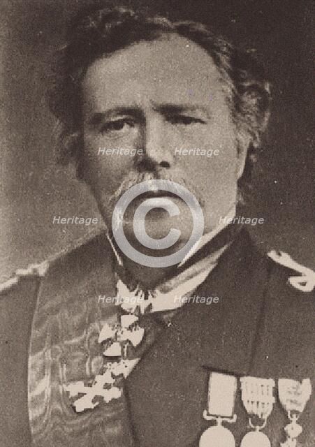 Portrait of Admiral Vittorio Arminjon (1830-1897). Creator: Anonymous.