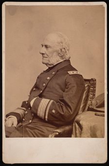 Portrait of Admiral William Branford Shubrick (1790-1874), Before 1874. Creator: Brady's National Photographic Portrait Galleries