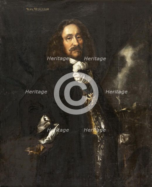 Portrait of Admiral Witte Corneliszoon de With (1599-1658) , ca 1657-1658. Creator: Mander, Karel van, III (1609-1670).