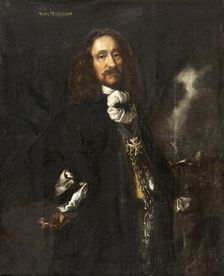 Portrait of Admiral Witte Corneliszoon de With (1599-1658) , ca 1657-1658. Creator: Mander, Karel van, III (1609-1670)
