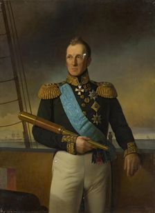 Portrait of Admiral Alexei Greig, 1877. Creator: Georg von Bothmann