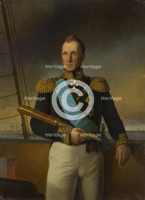 Portrait of Admiral Aleksey Samuilovich Greig (1775-1845).