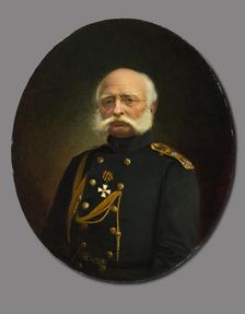 Portrait of Admiral Baron Ferdinand von Wrangel (1796–1870), 1892