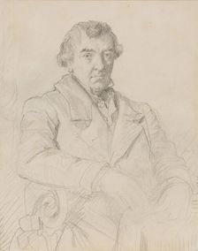Portrait of Admiral Baron Guy-Victor Duperré, between 1840 and 1856. Creator: Theodore Chasseriau